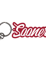 Neil Enterprises Sooners Acrylic Ziva Keytag
