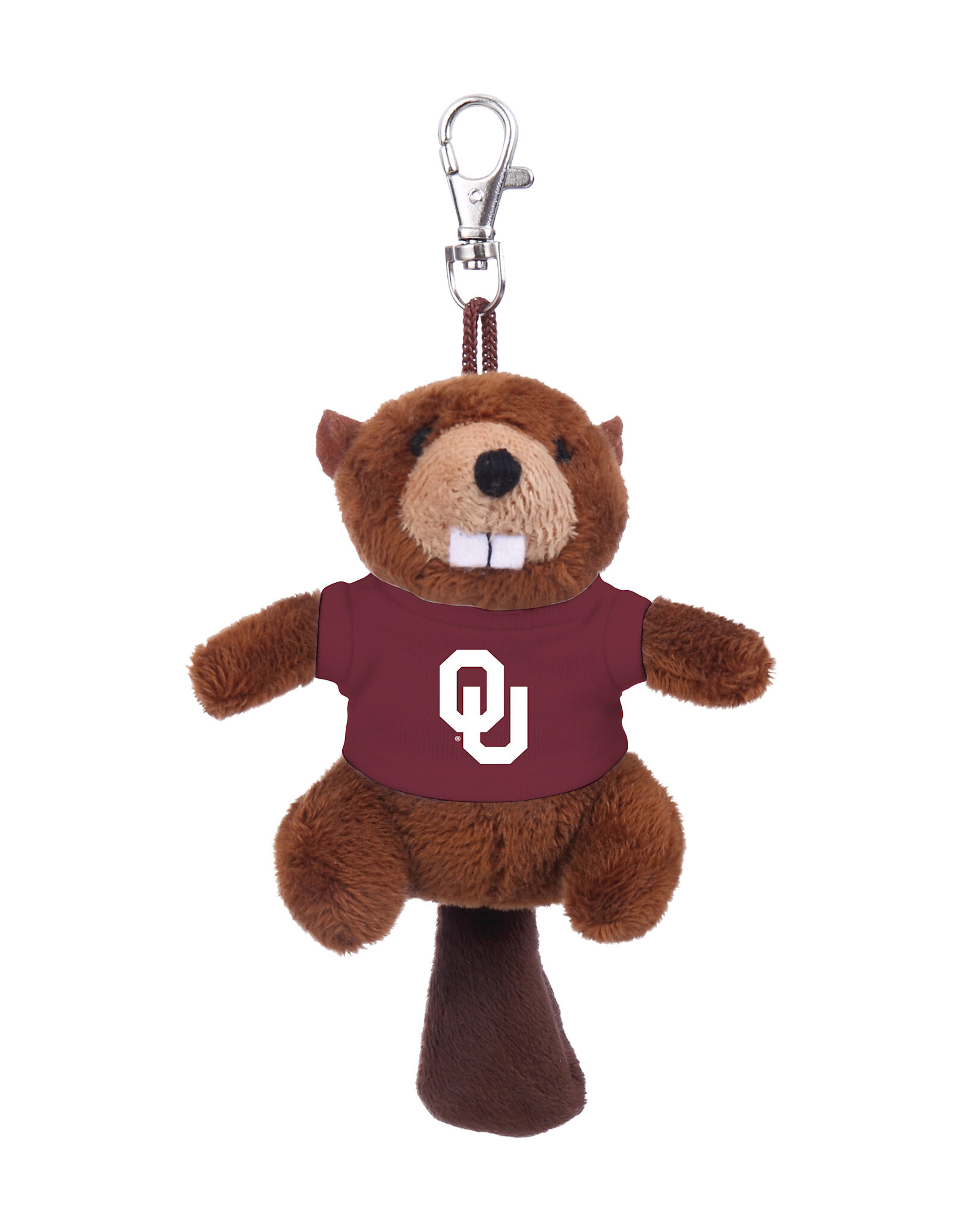 Jardine Beaver with OU Tee Bag Charm