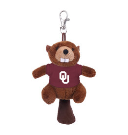 Jardine Beaver with OU Tee Bag Charm