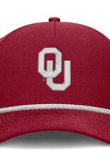 Jordan Jordan OU Oklahoma Sooners Cord Crimson Structured Rise Cap