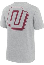 Nike Nike OU Dual Purpose Heather Grey Tee