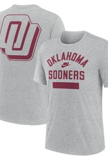 Nike Nike OU Dual Purpose Heather Grey Tee