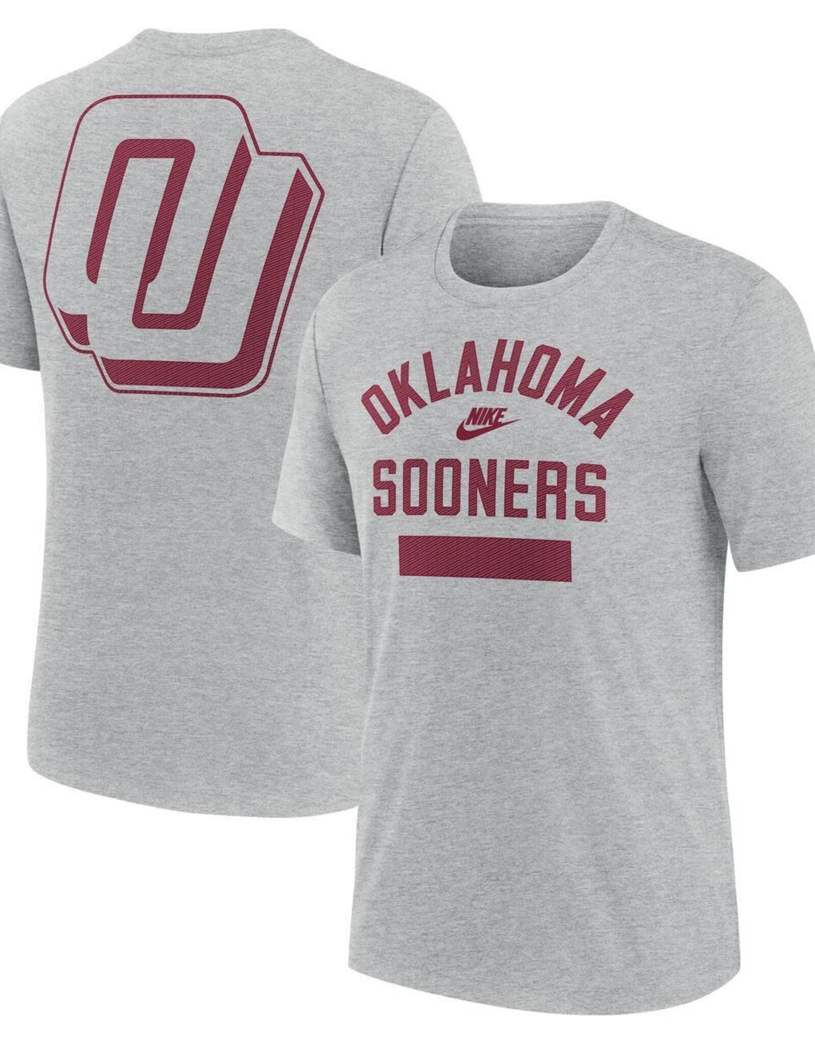 Nike Nike OU Dual Purpose Heather Grey Tee