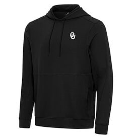 Antigua Men's Echelon Hooded Pullover Black