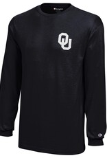 Champion Youth Stacked Oklahoma Sooners L/S Tee