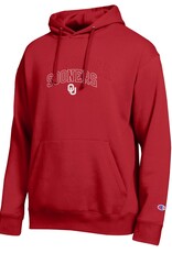 Champion Stitched Oklahoma Sooners OU All Star Better Fleece Crimson Hoodie