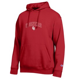 Champion Stitched Oklahoma Sooners OU All Star Better Fleece Crimson Hoodie