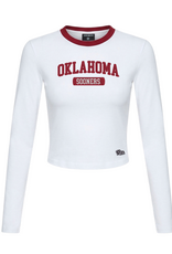 Hype & Vice University of Oklahoma L/S Baby Tee