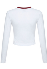Hype & Vice University of Oklahoma L/S Baby Tee