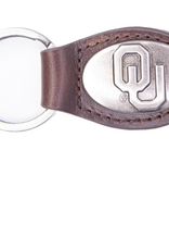 Zep-Pro Zep-Pro OU Brown Leather Key Fob