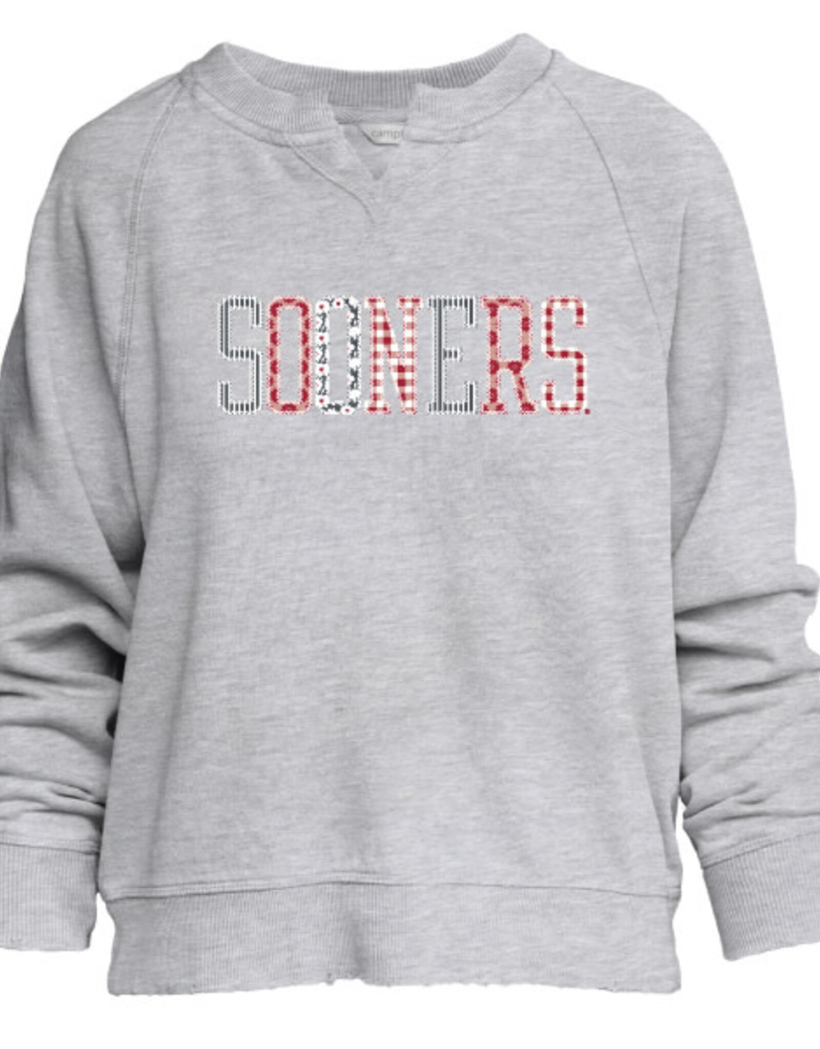 Camp David Women's Willow Washed Sooners Crew