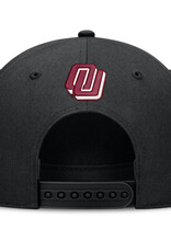 Nike Black/White OU Sooners Script Corded Rise Cap
