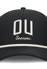 Nike Black/White OU Sooners Script Corded Rise Cap