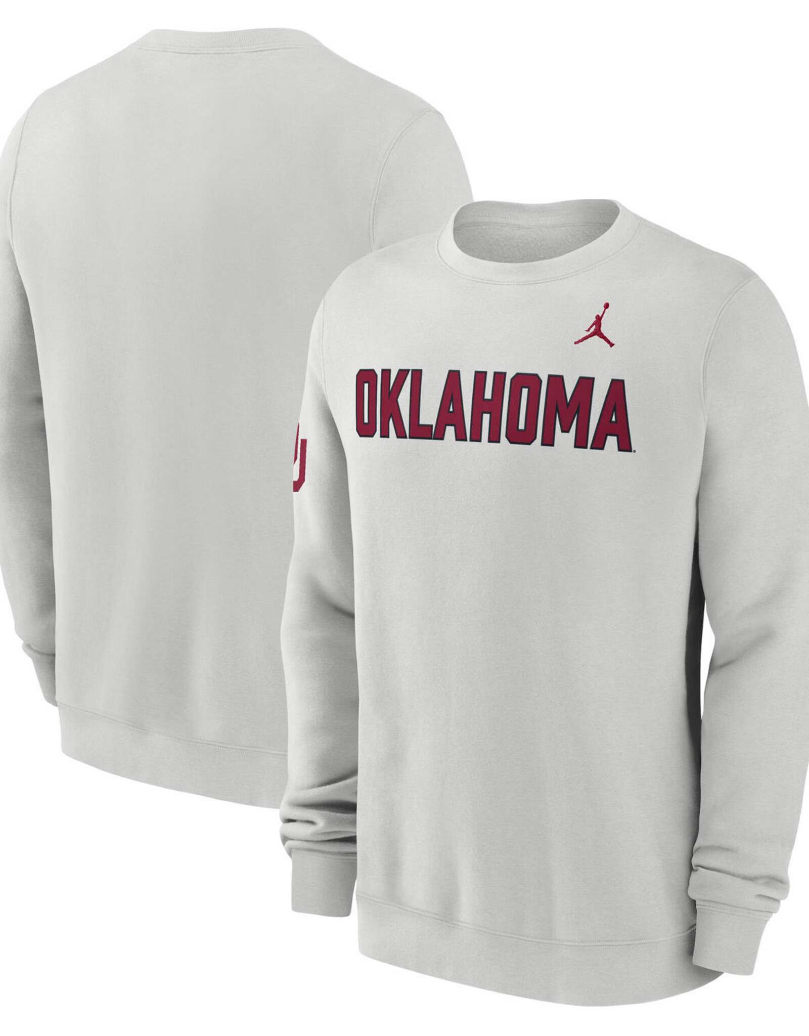 Jordan Oklahoma Photon Dust Double Header Crewneck