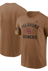 Jordan Oklahoma Military Appreciation Ale Brown T-Shirt