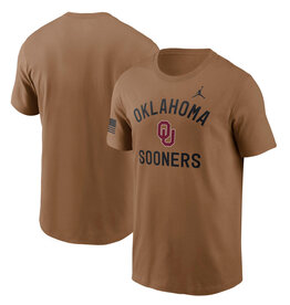 Jordan Oklahoma Military Appreciation Ale Brown T-Shirt
