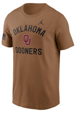 Jordan Oklahoma Military Appreciation Ale Brown T-Shirt