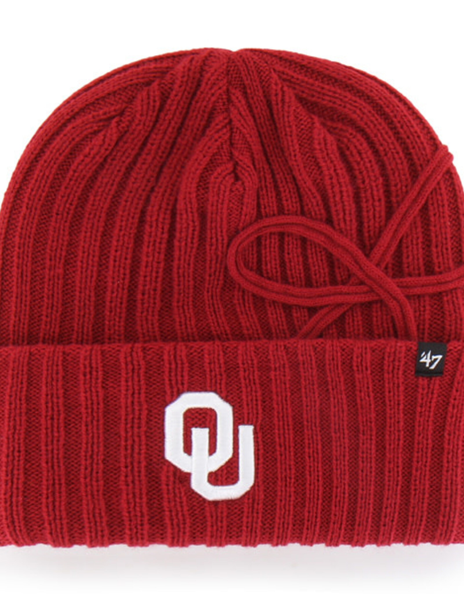 '47 Brand Oklahoma Sooners Cayenne Bow 47' Cuff Knit