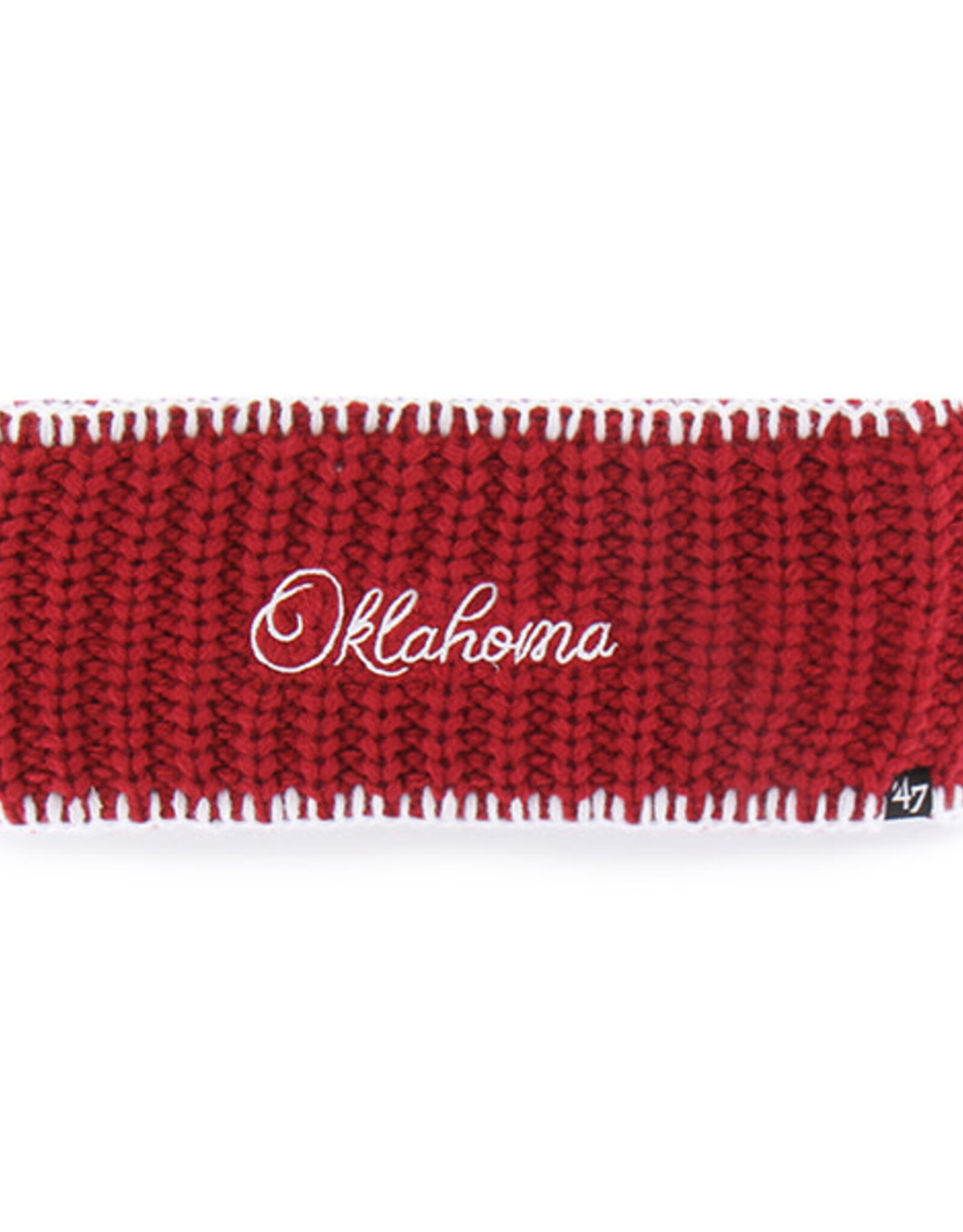 '47 Brand Oklahoma Sooners Cayenne Blanket Stitch 47' Headband