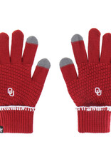 '47 Brand Oklahoma Sooners Cayenne Blanket Stitch 47' Gloves