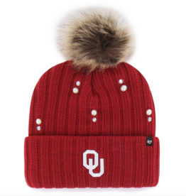 '47 Brand Oklahoma Sooners Cayenne Pearl Fur 47' Cuff Knit