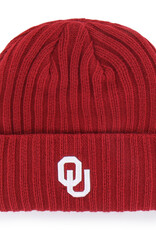 '47 Brand Oklahoma Sooners Cayenne Ribbed Snowdrift 47' Cuff Knit