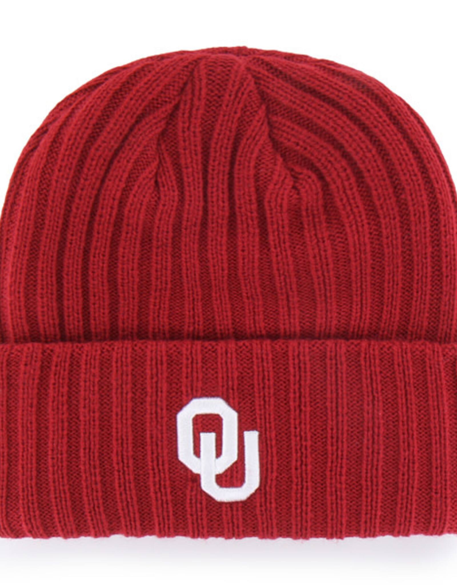 '47 Brand Oklahoma Sooners Cayenne Ribbed Snowdrift 47' Cuff Knit