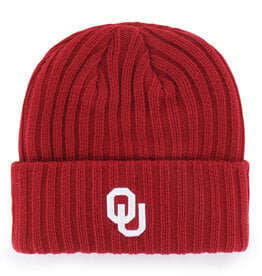 '47 Brand Oklahoma Sooners Cayenne Ribbed Snowdrift 47' Cuff Knit