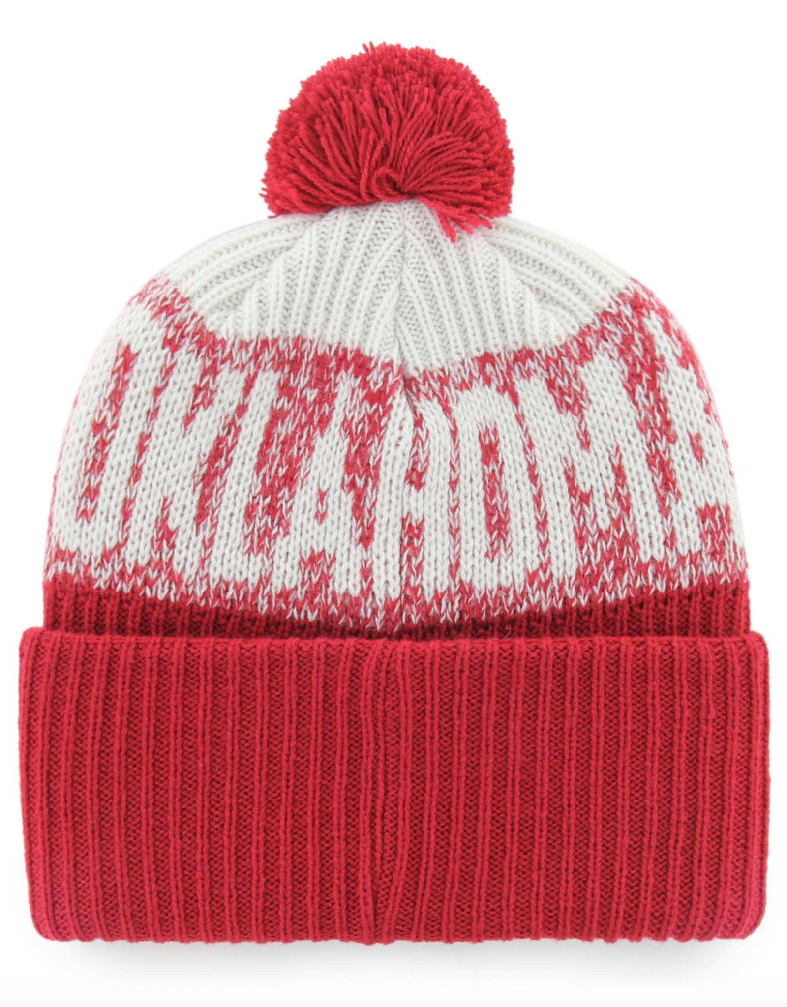 '47 Brand Oklahoma Sooners Cayenne Bone Chill 47' Cuff Knit