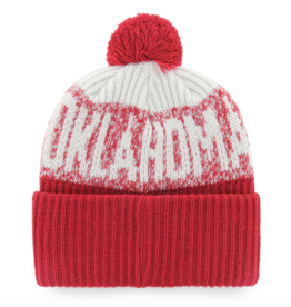 '47 Brand Oklahoma Sooners Cayenne Bone Chill 47' Cuff Knit