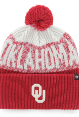 '47 Brand Oklahoma Sooners Cayenne Bone Chill 47' Cuff Knit