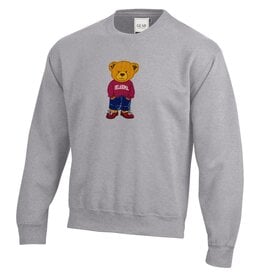Gear For Sports Heather Grey OU Teddy Bear Crew