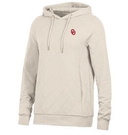 Gear For Sports Women's OU White Quilted Pullover