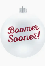 Valiant Gifts Oklahoma Spirit Glass Ball Ornament