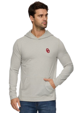 Flag & Anthem Men's OU  Grey Clutch Ultra Soft Hoodie