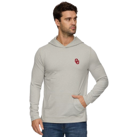 Flag & Anthem Men's OU  Grey Clutch Ultra Soft Hoodie