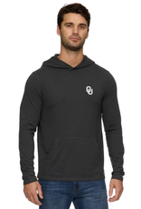 Flag & Anthem Men's OU Black Heather Clutch Ultra Soft Hoodie