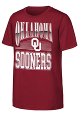 GEN2 Youth Oklahoma OU Chrome Header SS Tee