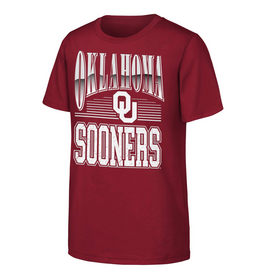 GEN2 Youth Oklahoma OU Chrome Header SS Tee