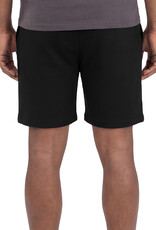 Concepts Sports Mens Fleece Black Patch Shorts