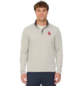 Flag & Anthem OU Light Grey Ultra Soft Clutch 1/4 Zip