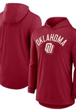 Nike Crimson Legacy OU Renegade Lightweight Hoodie Tee