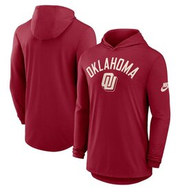 Nike Crimson Legacy OU Renegade Lightweight Hoodie Tee