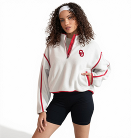 Chicka-d OU "On The Run" Sherpa Quarterzip