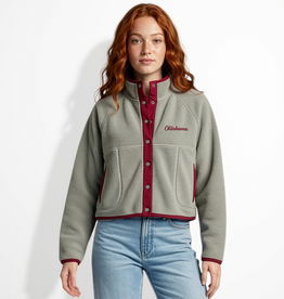 Chicka-d Oklahoma "Snap To It" Grey Sherpa