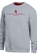 Champion Oklahoma Sooners Oxford Heather Crew