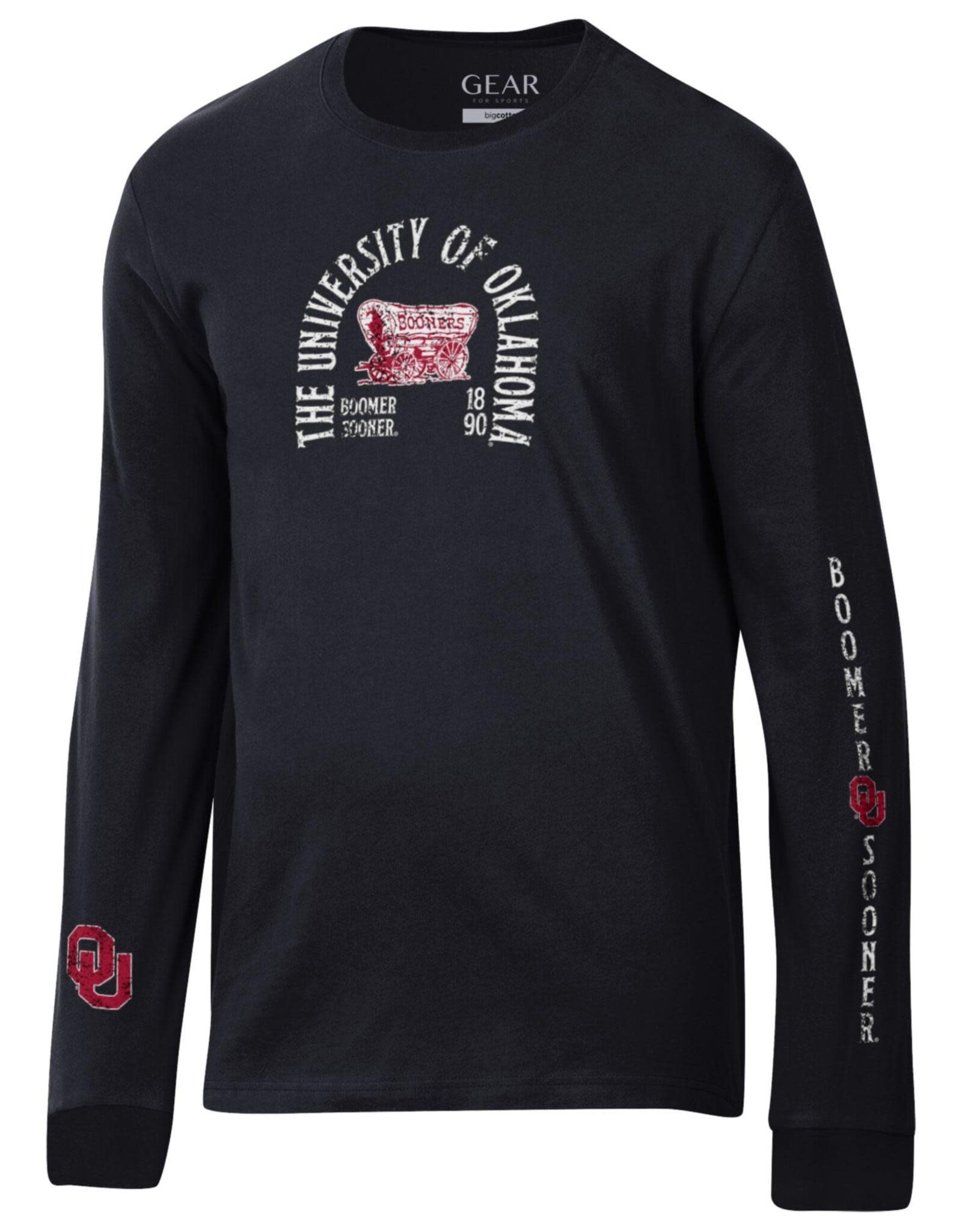 Gear For Sports OU Multi-Icon L/S Tee