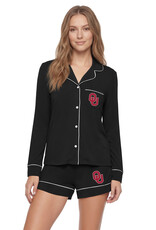 Concepts Sports Ladies Black L/S Knit "Medley" Set