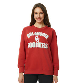 Concepts Sports Ladies' "Ascent" Oklahoma Sooners Fleece Top