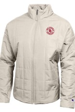 Champion Women's OU Oklahoma Sooners Lightweight Ivory Puffer